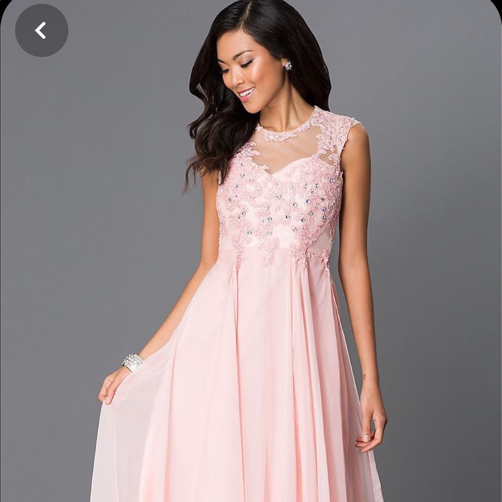 Nox Anabel Pink Prom Dress Size Small